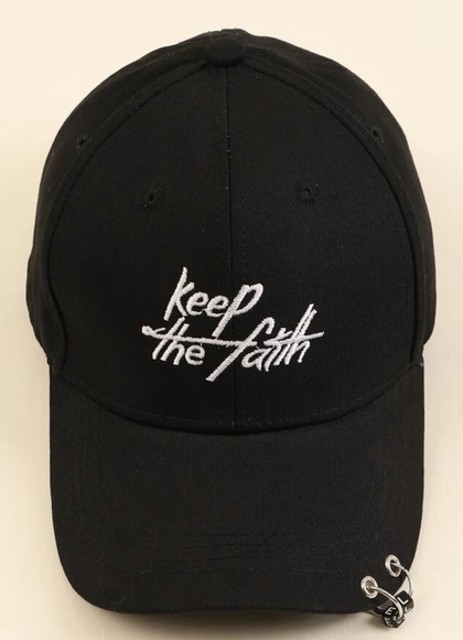 Embroidered CAP  w Rings (New) - Picture 3 of 3